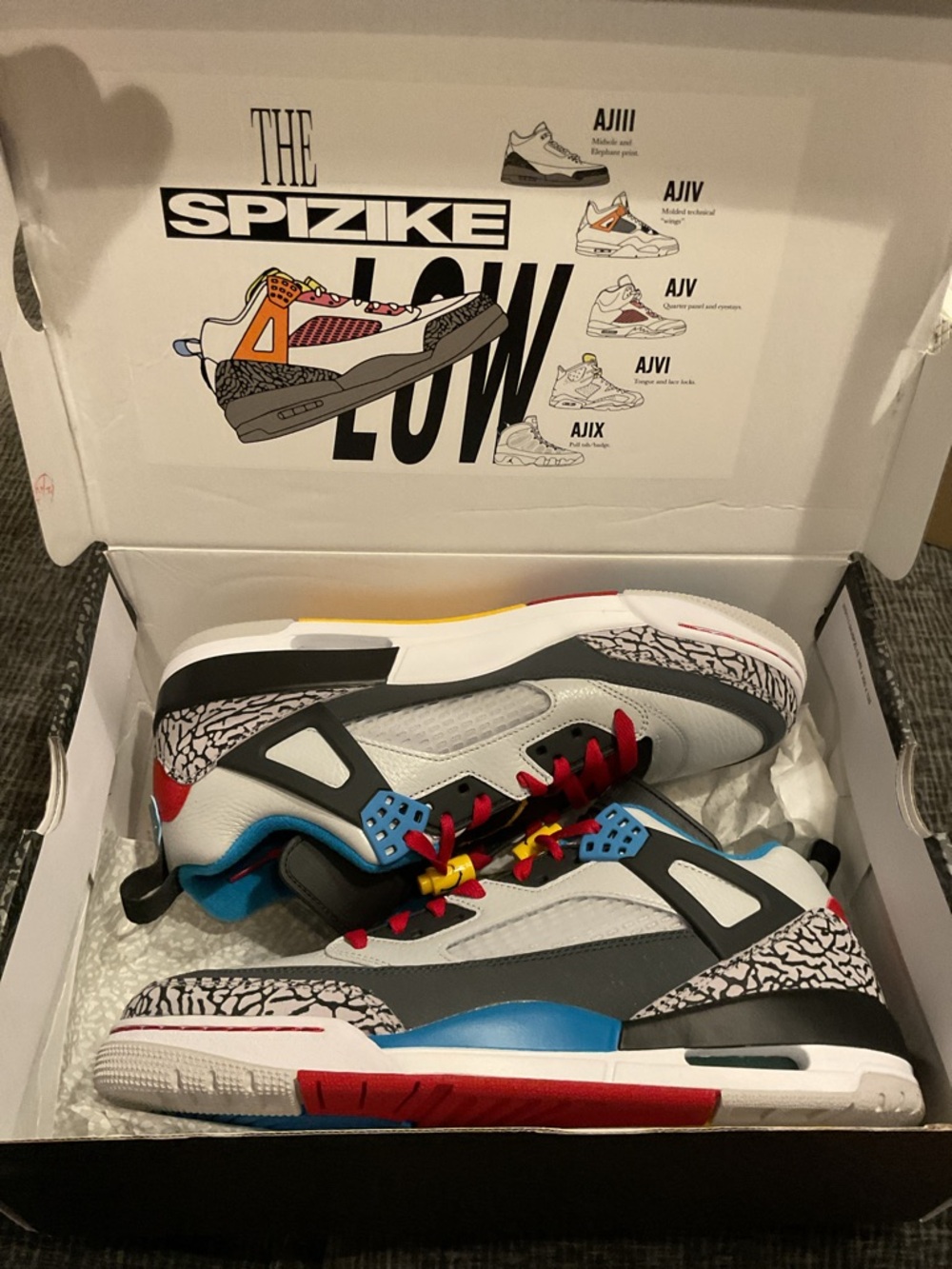 Jordan Spizike Low SE Men’s 11.5 / Women’s 13 NWB5 Jordan’s in 1 pair #70 - Picture 6 of 6